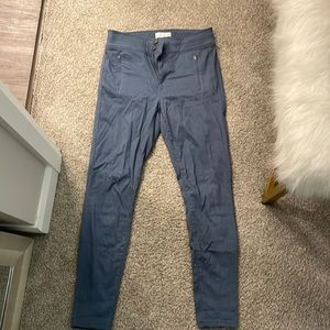 LOFT Skinny Leg Blue Pants